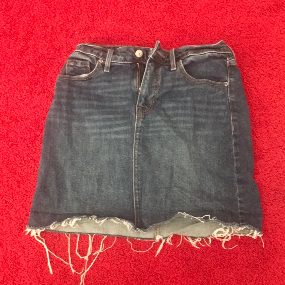 denim jean skirt